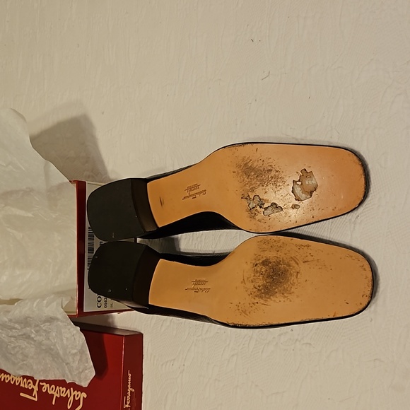 Salvatore Ferragamo Confetto women's shoes size 10 AA - Picture 7 of 11